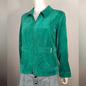 Christopher & Banks Teal Utility Jacket